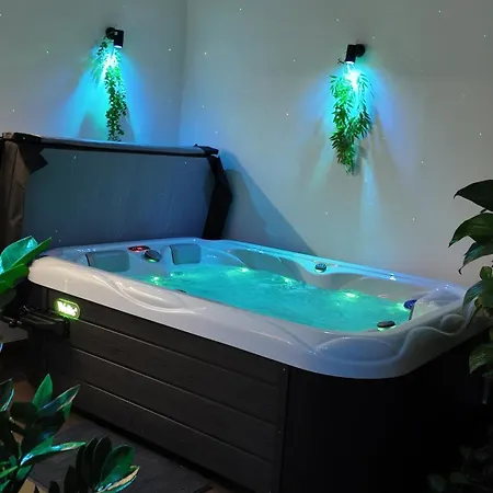 Spaya Jacuzzi Centrum - With Cinema & Private Parking Apartment